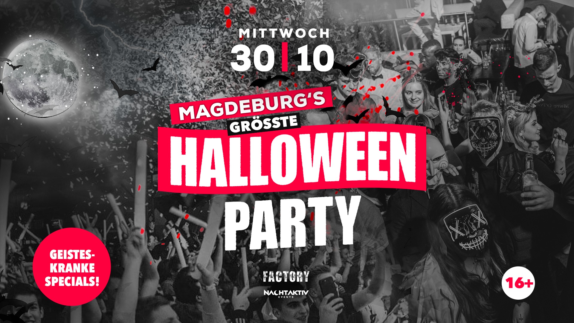 Magdeburgs größte Halloween Party // 30.10.2024