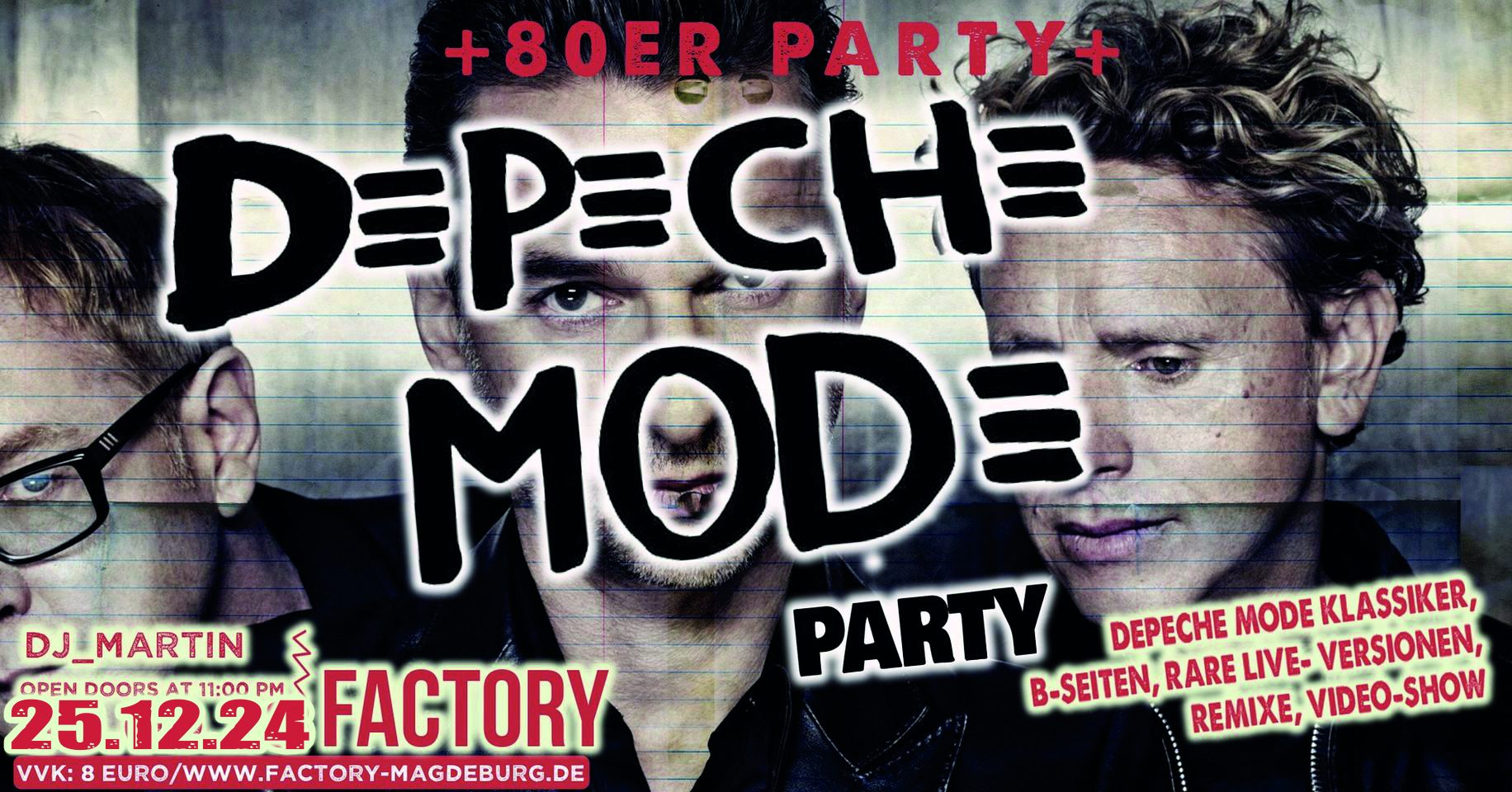 Depeche Mode Party // 25.12.2024