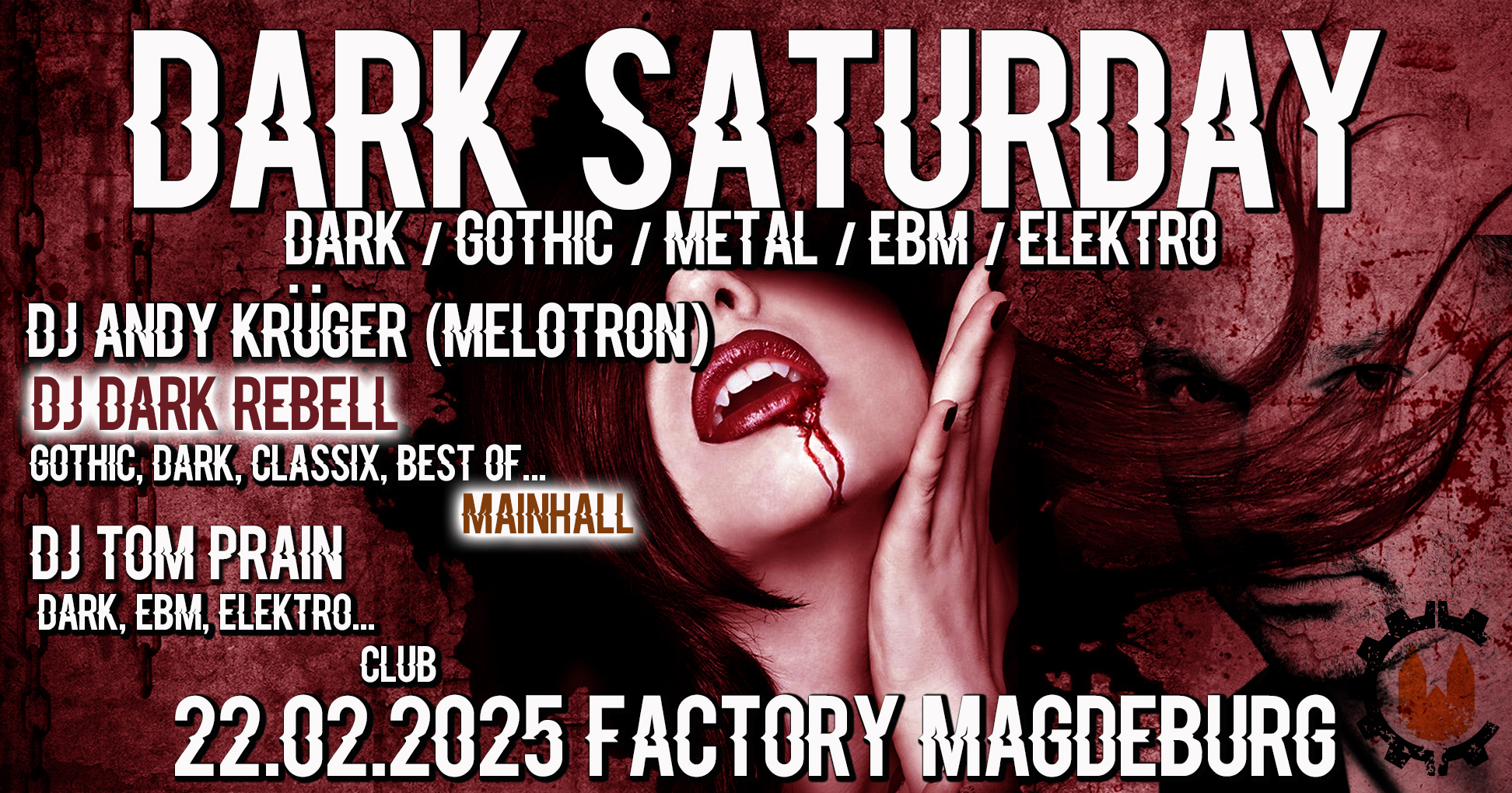 Dark Saturday / Special Guest: DJ Andy Krüger // 22.02.2025