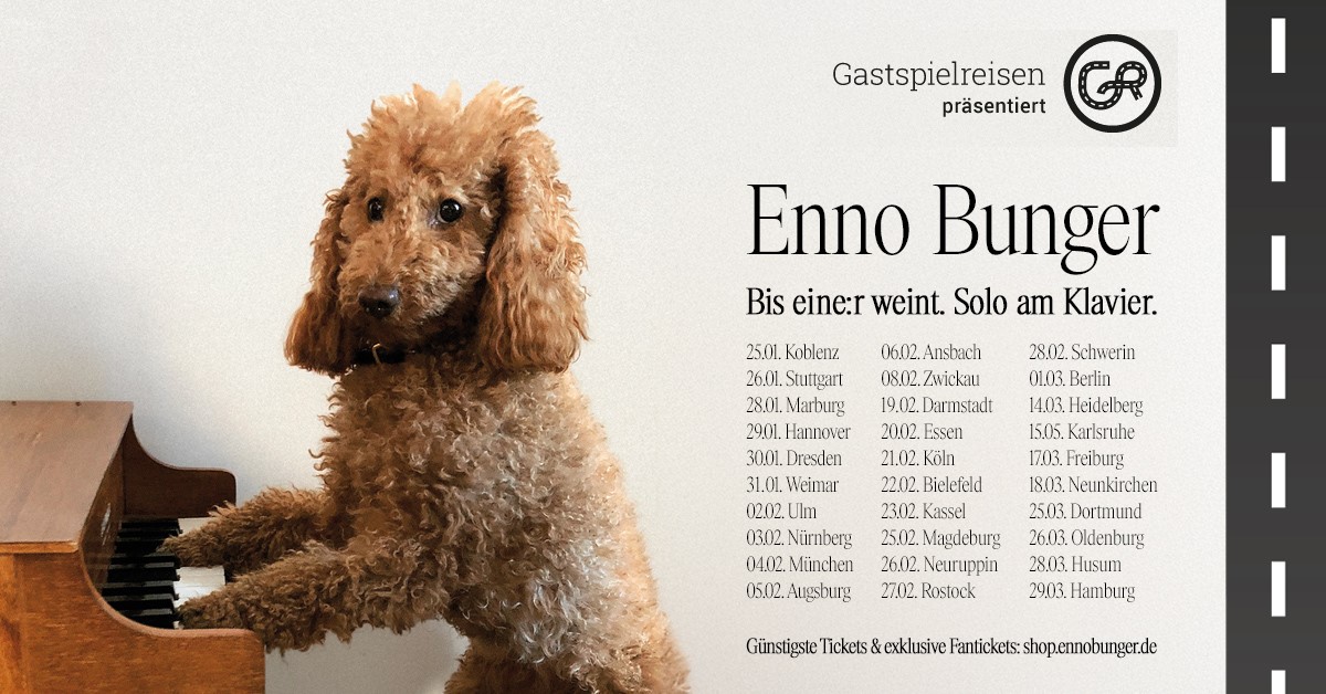 Enno Bunger // Bis eine:r weint // 25.02.2025