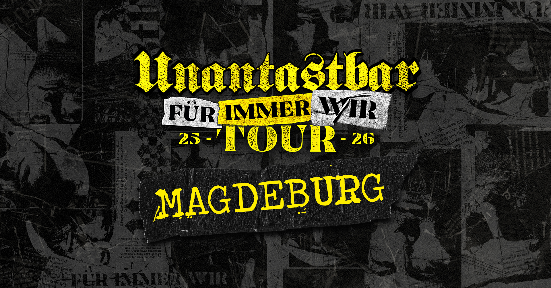 Unantastbar // Für immer wir Tour // 06.11.2025